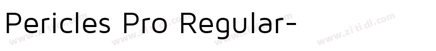 Pericles Pro Regular字体转换 Pericles Pro Regular字体转换